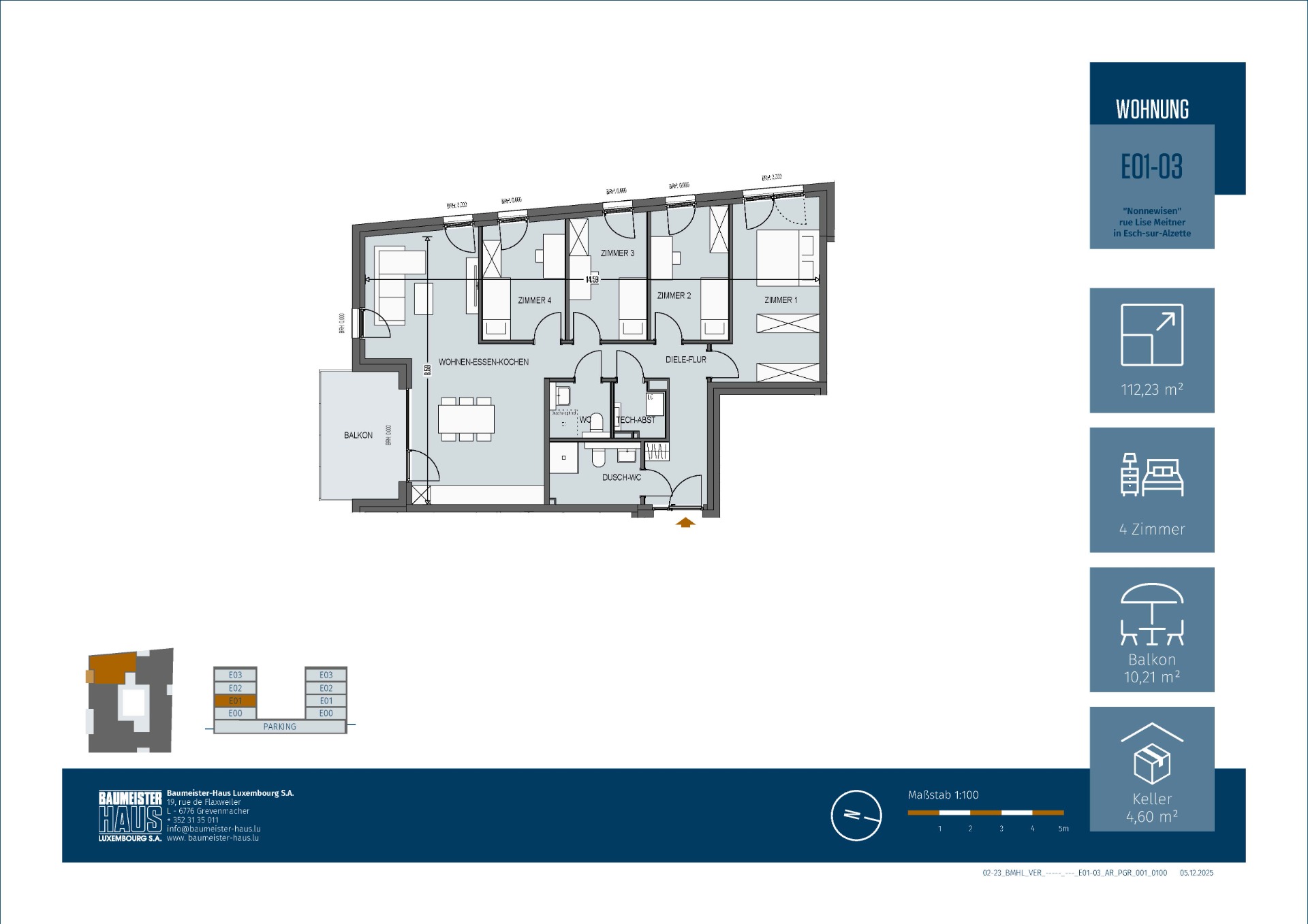 Esch Nonnewisen E01-03